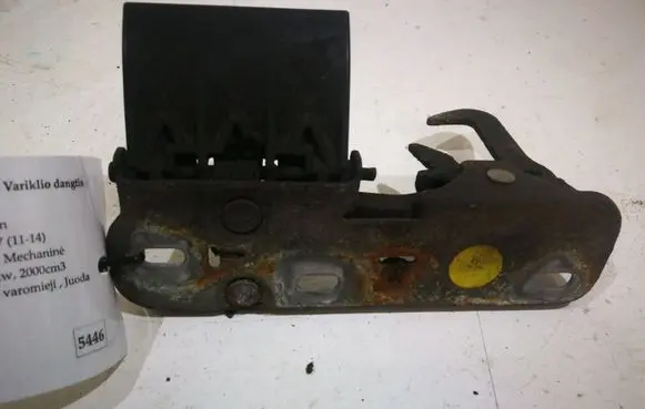 Volkswagen PASSAT B7 Engine bonnet/hood lock/latch loop/hook 3AA823480