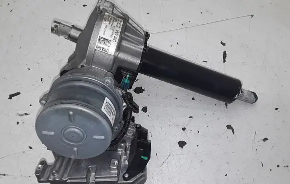 Steering wheel axle