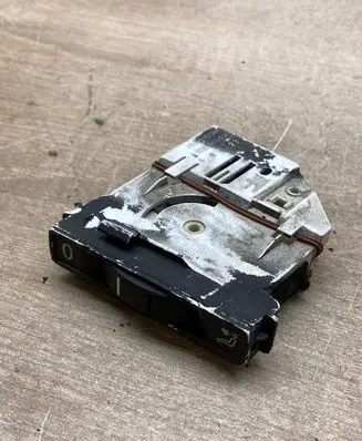 Volkswagen Touareg I Air circulation switch 7L6819766