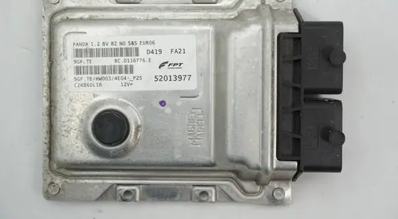 Fiat Panda II Engine control unit/module ECU 52013977