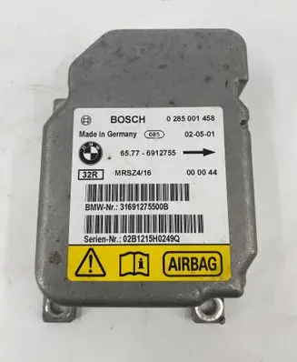 BMW X5 E53 Airbag control unit/module 0285001458 31691275500B 6912755
