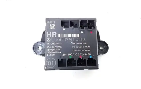 Mercedes-Benz E W212 Door control unit/module A2129004006