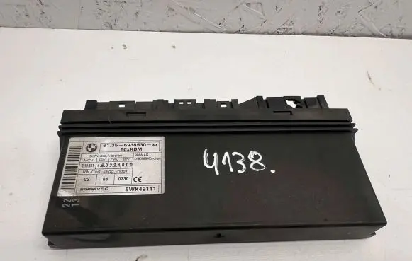 BMW 5 E60 E61 Comfort/convenience module 6938530 5WK49111 460324000