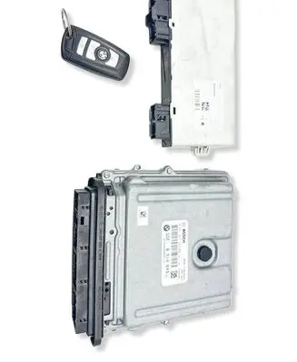 BMW 5 F10 F11 Engine ECU kit and lock set 8510643 0281016938 61359241973901