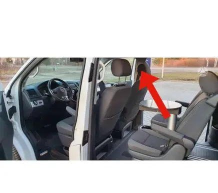 Volkswagen Multivan T5 (B) pillar trim (top) 7H0867244 6811307180 772077