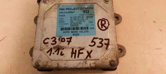 Citroen C3 Power steering control unit/module 9662993380 6900001212 Q1T26371MZU
