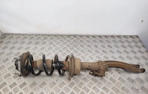Front shock absorber with coil spring
