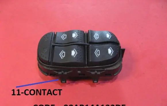 Ford Focus Electric window control switch 98AB14A132DE