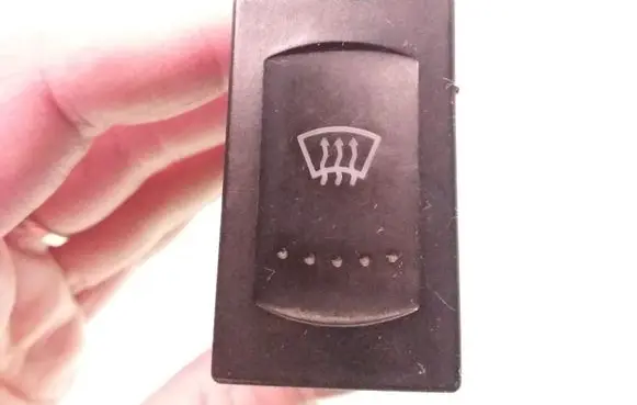 Ford Galaxy Windscreen/window heater switch 7M5959622A