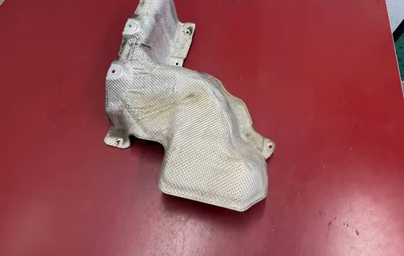 BMW X3 G01 Exhaust heat shield 7401466 51487401466