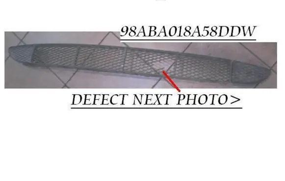 Ford Focus Front bumper lower grill 98ABA018A58DDW