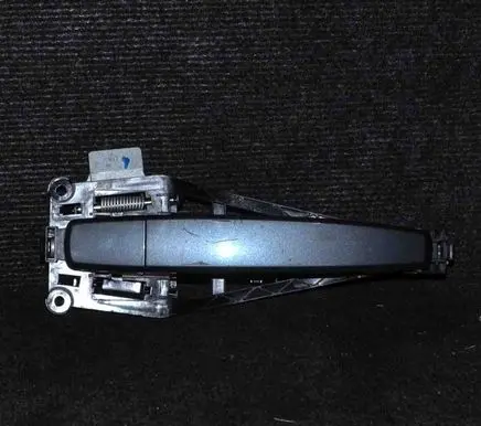 Opel Astra H Front door exterior handle 24463524