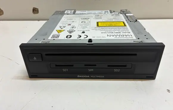 Skoda Superb B8 (3V) Navigation unit CD/DVD player 565035021D