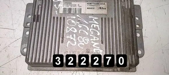 Renault Megane I Engine control unit/module S105300104