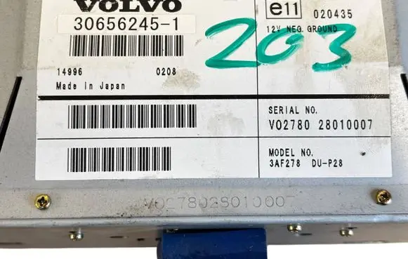 Volvo XC90 Screen/display/small screen 306562451 28010007 V0778028010001