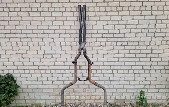 Mercedes-Benz C AMG W204 Double Muffler