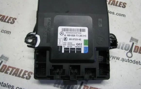 Mercedes-Benz A W169 Door control unit/module A1698207326