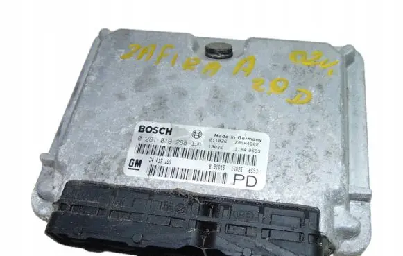 Opel Zafira A Engine control unit/module 0281010268