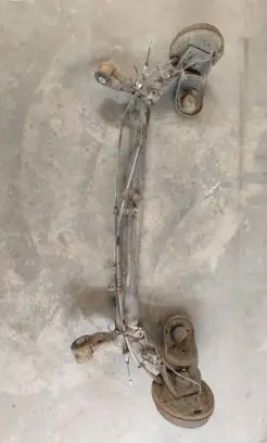 Hyundai i20 (PB PBT) Rear axle beam 