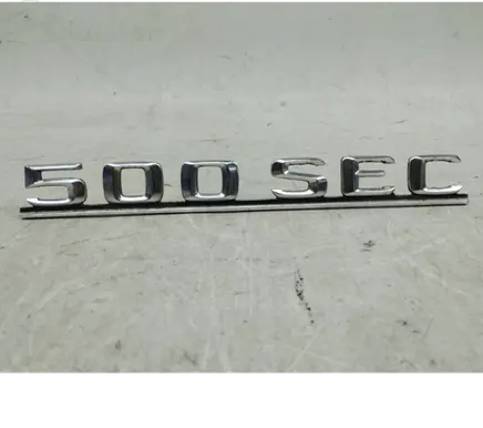 Mercedes-Benz 380 560SEC C126 Manufacturers badge/model letters 1268171015 A1268171015 1268172515