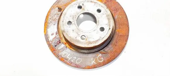 Volvo C30 Rear brake disc neventiliuojamas