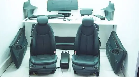 Mercedes-Benz SL R230 Seat and door cards trim set 