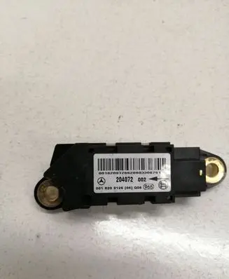 Airbag deployment crash/impact sensor