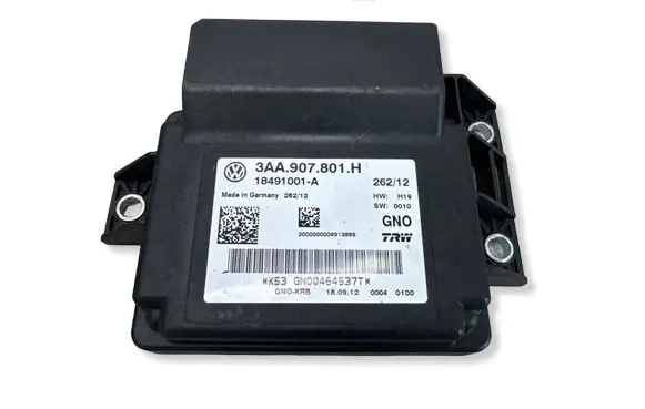 Volkswagen PASSAT B7 Hand brake control module 3AA907801H 18491001A GN00464537T