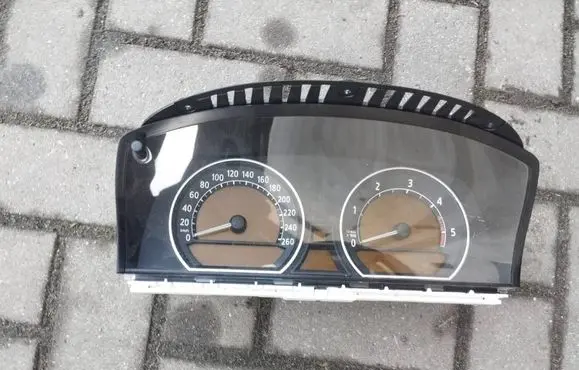 BMW 7 E65 E66 Speedometer (instrument cluster) 110080103 A2C53046689 A2C52062331