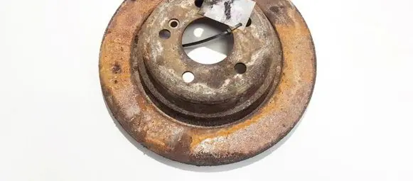 Mercedes-Benz S W220 Rear brake disc neventiliuojamas