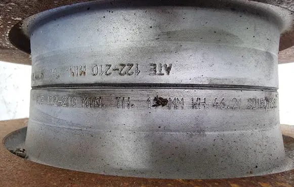 Skoda Octavia Mk2 (1Z) Front brake disc