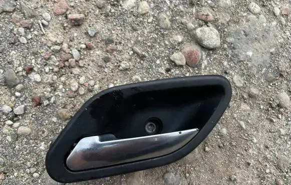 BMW 5 E39 Rear door interior handle 7032925