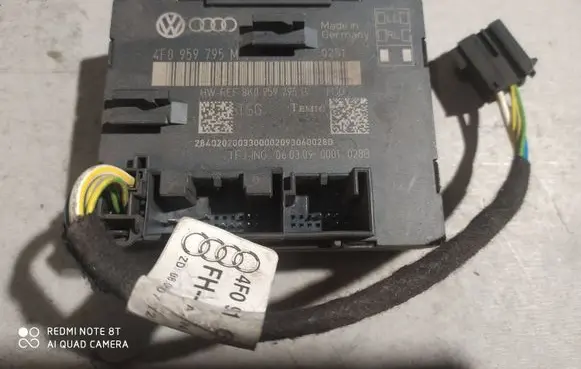 Audi A6 S6 C6 4F Door control unit/module 4F0959795M 8K0959795B