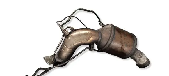 Mercedes-Benz E W212 Catalyst/FAP/DPF particulate filter 