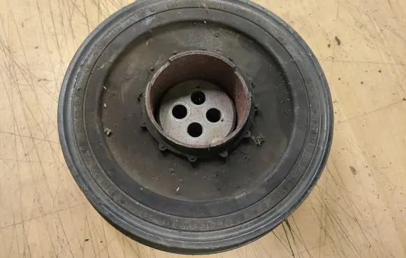 BMW 5 F10 F11 Crankshaft pulley 851207202