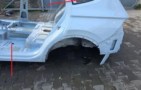 Rear quarter panel