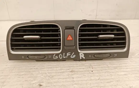 Volkswagen Golf VI Dash center air vent grill 5K0815736D