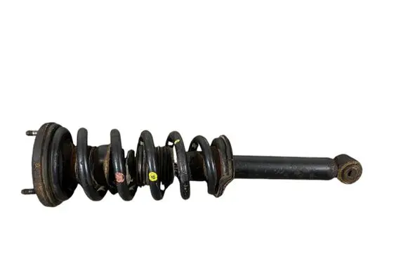 Front shock absorber with coil spring