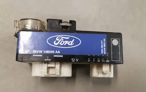 Ford Galaxy Coolant fan relay 95VW14B205AA 7M000317