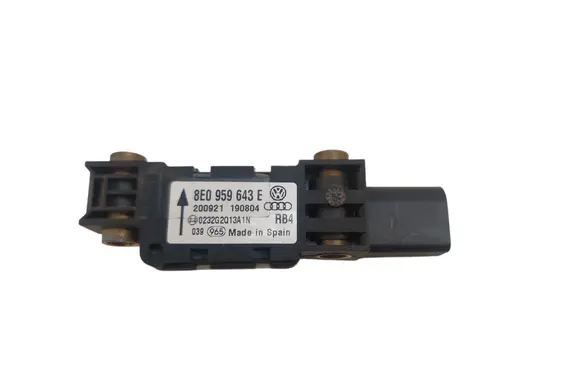Airbag deployment crash/impact sensor