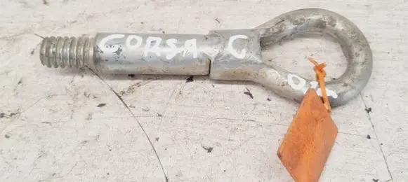 Towing hook eye
