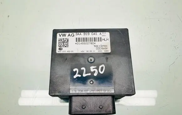 Volkswagen Golf Plus Other control units/modules 3AA919041A 8ES01045220 0149322780