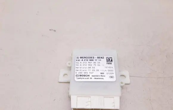 Mercedes-Benz E W212 Parking PDC control unit/module A2129001711 A2129018003 A2129027504