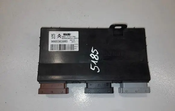 Citroen C5 Seat control module 9665363980 060739 16412