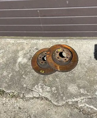 Front brake disc