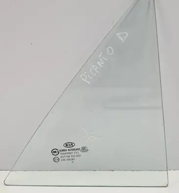 KIA Picanto Rear door window glass