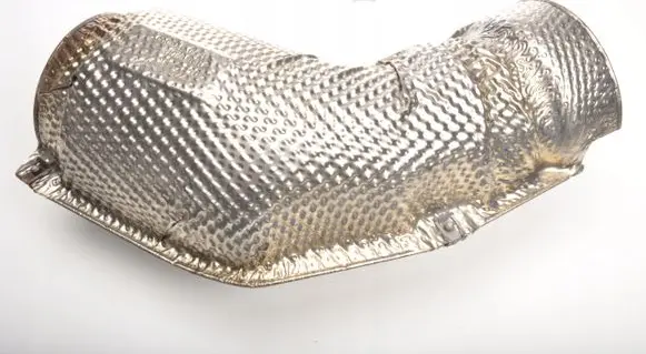 McLaren 650S Heat shield in engine bay 11E0152CP KATALIZATORA