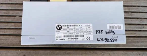 BMW X3 F25 Tailgate/trunk control unit/module 7317512 61357317512 F005V01134