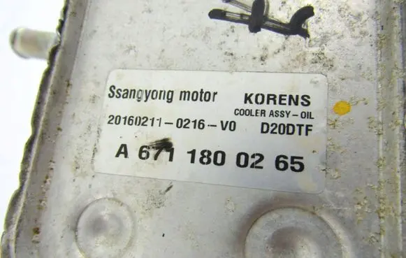 SsangYong Korando Water pump A6711800265