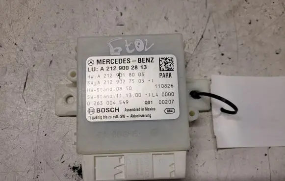 Mercedes-Benz E W212 Parking PDC control unit/module A2129002813 A2129018003 A2129027505